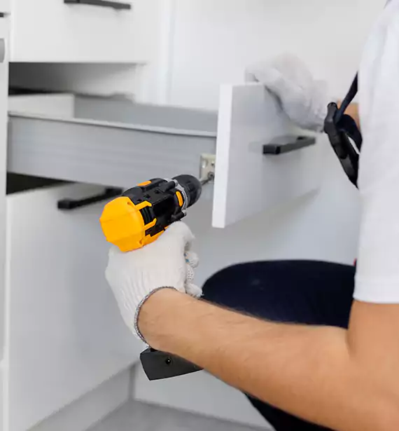 Bathroom Cabinet Remodel in Cornelia