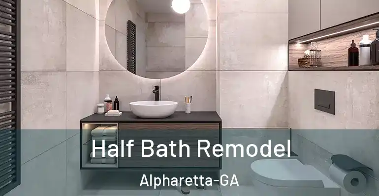 inner Bathroom imggen Half Bath Remodel Alpharetta-GA