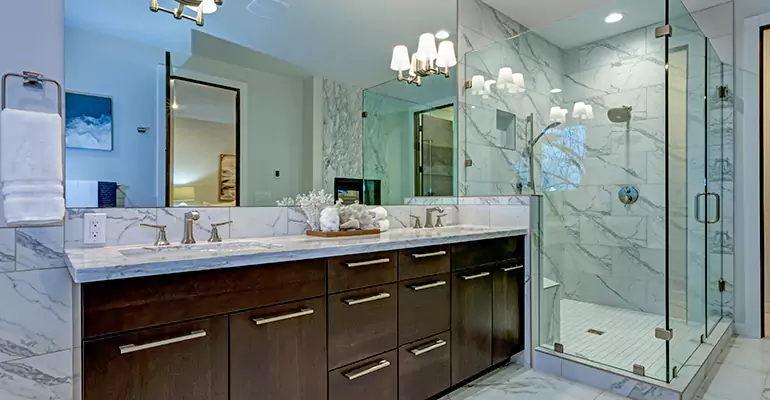 Partial Bathroom Reconstruction in Cornelia