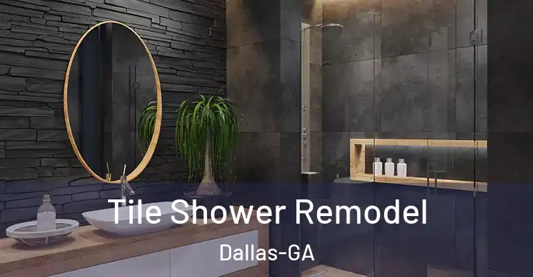 inner Bathroom imggen Tile Shower Remodel Dallas-GA