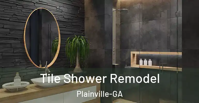 inner Bathroom imggen Tile Shower Remodel Plainville-GA
