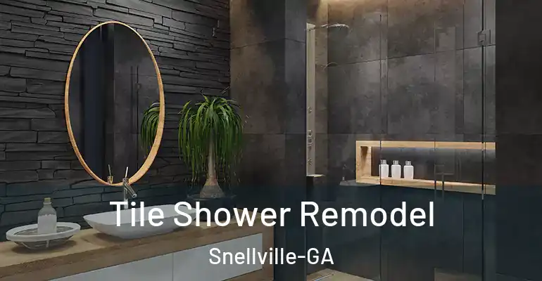 inner Bathroom imggen Tile Shower Remodel Snellville-GA