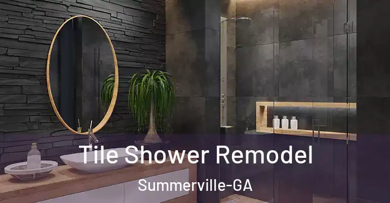 inner Bathroom imggen Tile Shower Remodel Summerville-GA